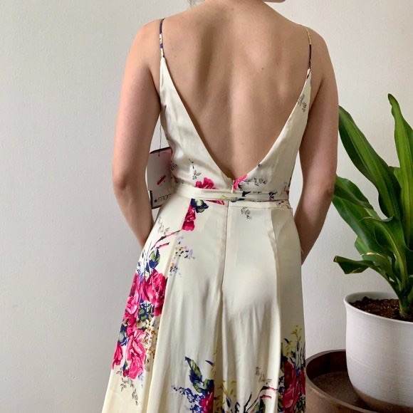 Betsey Johnson Dresses & Skirts - Silky Floral Maxi BETSEY JOHNSON